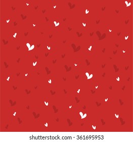 Simple red and white love