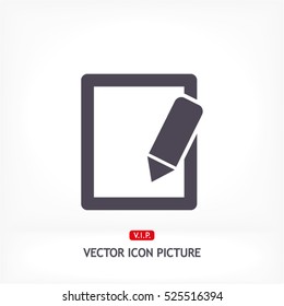 Simple registration vector icon 10 EPS