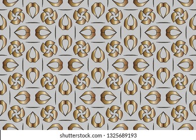 Simple regular background. Abstract repeat backdrop. Design for decor, prints, textile, furniture, cloth, digital Modern solution for finishing the rooms with metal mosaics. Vector illustration 