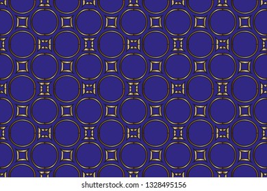 Simple regular background. Abstract repeat backdrop. Design for decor, prints, textile, furniture, cloth, digital Modern solution for finishing the rooms with metal mosaics. Vector illustration 