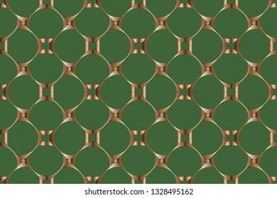 Simple regular background. Abstract repeat backdrop. Design for decor, prints, textile, furniture, cloth, digital Modern solution for finishing the rooms with metal mosaics. Vector illustration 