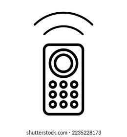 Simple remote control and radio waves. Operation of electronic devices. Vectors.
