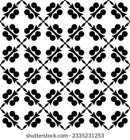 Simple repeating monochrome pattern. Abstract texture for fabric print, card, table cloth, furniture, banner, cover, invitation, decoration, wrapping.seamless repeating pattern. Black and white color.