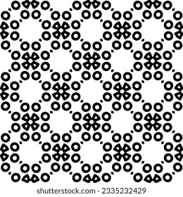 Simple repeating monochrome pattern. Abstract texture for fabric print, card, table cloth, furniture, banner, cover, invitation, decoration, wrapping.seamless repeating pattern. Black and white color.