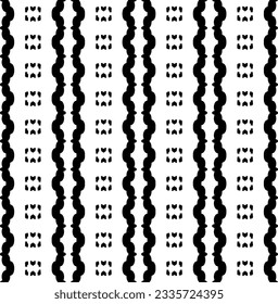 Simple repeating monochrome pattern. Abstract texture for fabric print, card, table cloth, furniture, banner, cover, invitation, decoration, wrapping.seamless repeating pattern. Black and white color.