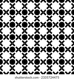 Simple repeating monochrome pattern. Abstract texture for fabric print, card, table cloth, furniture, banner, cover, invitation, decoration, wrapping.seamless repeating pattern. Black and white color.