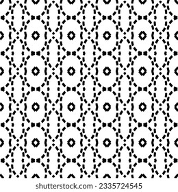 Simple repeating monochrome pattern. Abstract texture for fabric print, card, table cloth, furniture, banner, cover, invitation, decoration, wrapping.seamless repeating pattern. Black and white color.