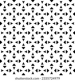 Simple repeating monochrome pattern. Abstract texture for fabric print, card, table cloth, furniture, banner, cover, invitation, decoration, wrapping.seamless repeating pattern. Black and white color.