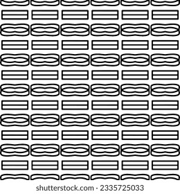 Simple repeating monochrome pattern. Abstract texture for fabric print, card, table cloth, furniture, banner, cover, invitation, decoration, wrapping.seamless repeating pattern. Black and white color.