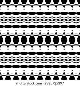 Simple repeating monochrome pattern. Abstract texture for fabric print, card, table cloth, furniture, banner, cover, invitation, decoration, wrapping.seamless repeating pattern. Black and white color.