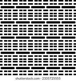 Simple repeating monochrome pattern. Abstract texture for fabric print, card, table cloth, furniture, banner, cover, invitation, decoration, wrapping.seamless repeating pattern. Black and white color.