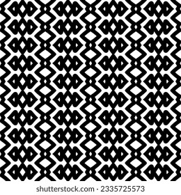 Simple repeating monochrome pattern. Abstract texture for fabric print, card, table cloth, furniture, banner, cover, invitation, decoration, wrapping.seamless repeating pattern. Black and white color.