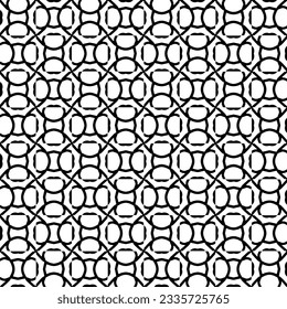 Simple repeating monochrome pattern. Abstract texture for fabric print, card, table cloth, furniture, banner, cover, invitation, decoration, wrapping.seamless repeating pattern. Black and white color.