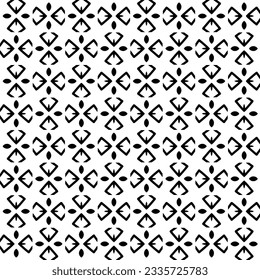 Simple repeating monochrome pattern. Abstract texture for fabric print, card, table cloth, furniture, banner, cover, invitation, decoration, wrapping.seamless repeating pattern. Black and white color.