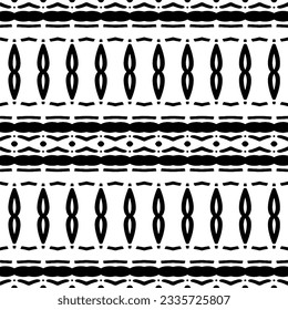 Patrón monocromo simple de repetición. Textura abstracta para impresión de tela, tarjeta, mantel de mesa, mobiliario, banner, cubierta, invitación, decoración, envoltura.patrón repitiendo sin fisuras. Color blanco y negro.