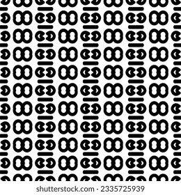 Simple repeating monochrome pattern. Abstract texture for fabric print, card, table cloth, furniture, banner, cover, invitation, decoration, wrapping.seamless repeating pattern. Black and white color.
