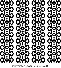 Simple repeating monochrome pattern. Abstract texture for fabric print, card, table cloth, furniture, banner, cover, invitation, decoration, wrapping.seamless repeating pattern. Black and white color.