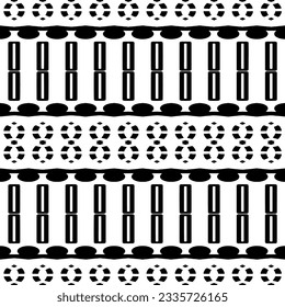 Simple repeating monochrome pattern. Abstract texture for fabric print, card, table cloth, furniture, banner, cover, invitation, decoration, wrapping.seamless repeating pattern. Black and white color.