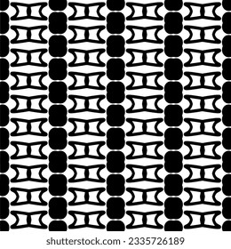 Simple repeating monochrome pattern. Abstract texture for fabric print, card, table cloth, furniture, banner, cover, invitation, decoration, wrapping.seamless repeating pattern. Black and white color.