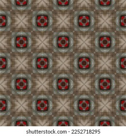 simple repeating ornament digital illustration