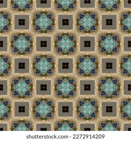 simple repeating ornament digital illustration
