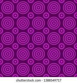 Simple repeating pattern - vector circle background design