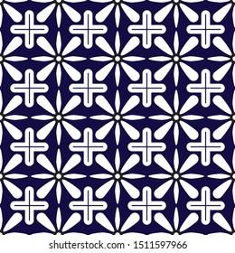 Simple repetitive pattern designs for print and wallpaper