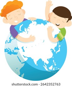 A Simple Representation Of Earth Vector Image