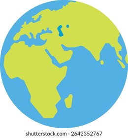 A Simple Representation Of Earth Vector Image