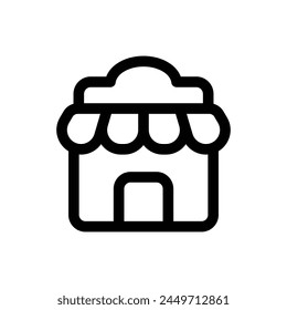 Simple Restaurant icon. The icon can be used for websites, print templates, presentation templates, illustrations, etc	