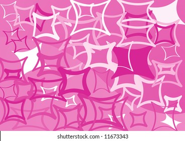 Simple retro background (illustration, vector)