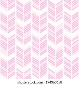 Simple retro pattern with geometric print of arrows