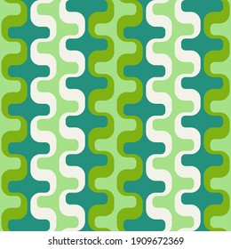 Simple retro seamless pattern for web, advertising, textiles, prints and any design projects. Geometric shapes will decorate any surface or thing and make it attractive.