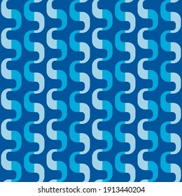 Simple retro seamless pattern for web, advertising, textiles, prints and any design projects. Geometric shapes will decorate any surface or thing and make it attractive.