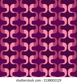 Simple retro seamless pattern for web, advertising, textiles, prints and any design projects. Geometric shapes will decorate any surface or thing and make it attractive.