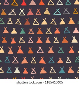 Simple Retro style repeat pattern. Surface design for banner,textile, poster, card, scrapbooking, birthday and party invitation, wallpaper or background.