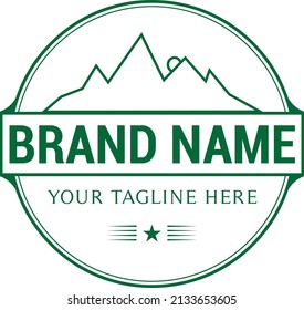 Simple retro vintage logo design for your brand