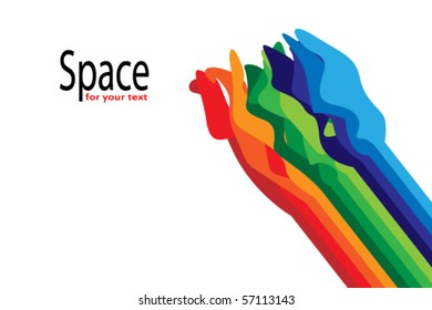 simple rgb cover/background