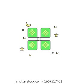 einfache Vorlage für rhomogene Symbole