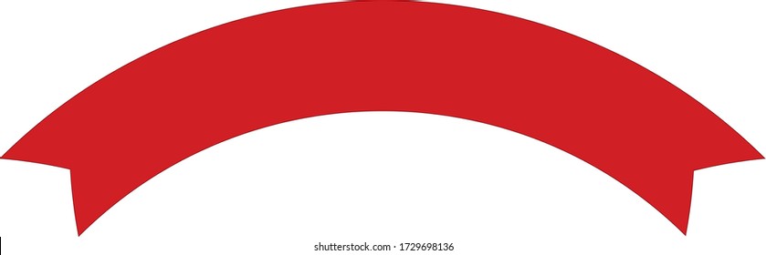 Simple ribbon banner for various uses.