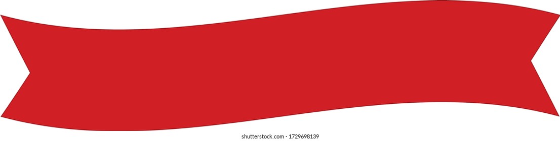 Simple ribbon banner for various uses.