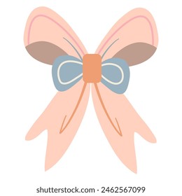 Simple Ribbon Vector, Simple Ribbon Illustration