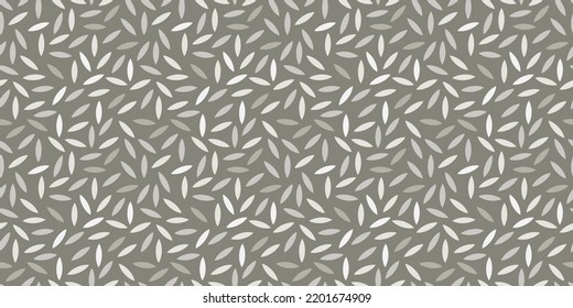 Simple rice grain on light background seamless pattern