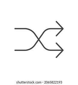 Diseño de flecha simple derecha, concepto de dirección