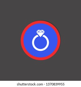simple ring icon