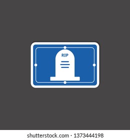 simple rip icon