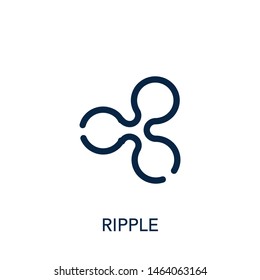 Simple Ripple icon - Vector
