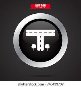 simple road icon