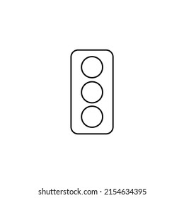 Simple road stop sign with big hand or icon vector illustration
