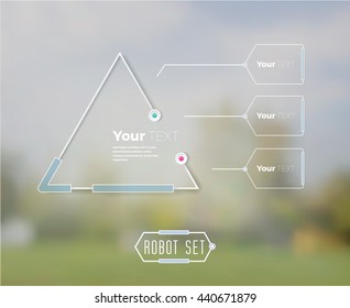 Simple Robot Style Creative Program Control Page Layout Template for Your Business
